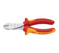 KNIPEX VDE Cesoie Diagonali Ad Alta Leva Isolate 160Mm Indurite 74 06 160 SB