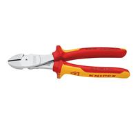 KNIPEX VDE Cesoie Diagonali Isolate Ad Alta Leva 200Mm Indurite 74 06 200 SB