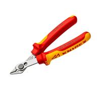 Knipex VDE Electronic Super Knips 125Mm Fpr Ultra Fine Electronics KPX7806125SB