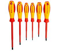 Knipex VDE Screwdriver Set 1000V 6 Pezzi a Incastro & Phillips Lucidata