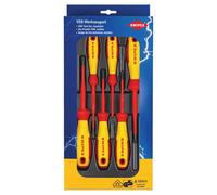 Knipex VO4 Screwdriver Set Isolati VDE Fessura Phillips Pozidrive 6pc 00 20 12