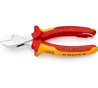 KNIPEX X-Cut Tronchese laterale compatto cromata isolante con, 73 06 160 T