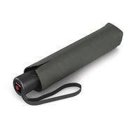 Knirps Ombrello tascabile A.200 Medium Duomatic - compatto e resistente alle intemperie - Canale del vento testato - Grigio Scuro