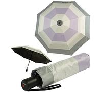 Knirps A.200 Medium Duomatic, ombrello tascabile compatto e resistente alle tempeste, testato in galleria del vento, Porpora papavero, 98 cm, Moderno