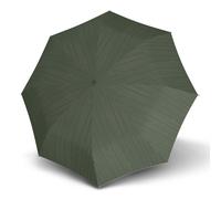 Knirps A.200 Ombrello tascabile medio Duomatic - Compatto e resistente alle intemperie - Testato in galleria del vento, Fontana Olive