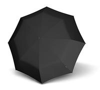 Knirps ombrello Business Line Fiber T2 Duomatic Solid Black nero