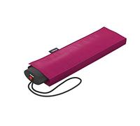 Knirps Ombrello IS.050 con borsa per ombrelli in colore coordinato, piccolo ombrello da viaggio, apribile a mano, ombrello tascabile, resistente alle tempeste e leggero, mini ombrello