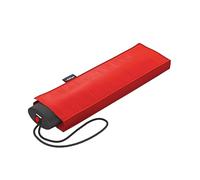 Knirps Ombrello IS.050 con borsa per ombrelli in colore coordinato, piccolo ombrello da viaggio, apribile a mano, ombrello tascabile, resistente alle tempeste e leggero, mini ombrello