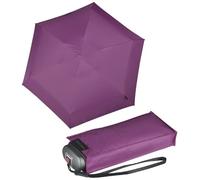 Knirps Ombrello mini tascabile da viaggio piccolo leggero - Stripes, bacca, 93 cm