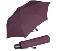 Knirps Ombrello tascabile Slim Duomatic, bordeaux, 90 cm