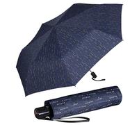 Knirps Ombrello tascabile Slim Duomatic, Domino blu, 90 cm