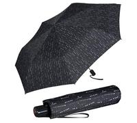Knirps Ombrello tascabile Slim Duomatic, Domino nero, 90 cm