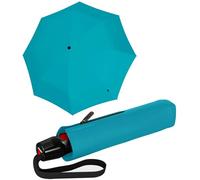 Knirps Ombrello tascabile T.200 Duomatic Solids - On To Automatico - Pieghevole - Antitempesta - Antivento, menta, 98 cm