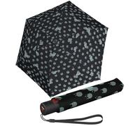 Knirps Ombrello tascabile U.200 Ultra Light Duomatic Vision, Rainy Day Black, S