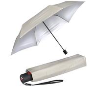 Knirps Ombrello tascabile Ultra U.200 Medium Duomatic - On To Automatico - Antitempesta - Antivento, Pietra con rivestimento argentato, protezione dai raggi UV, dal calore, 95 cm