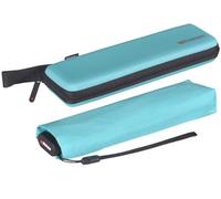 Knirps Ombrello tascabile US.050 Ultra Light Slim Manual in custodia, nero, 90 cm