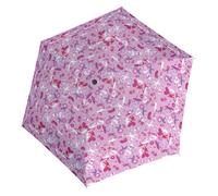 Knirps Ultra US.050 Slim Manual, ombrello tascabile ultra leggero e piatto, resistente alle tempeste, antivento, 21 cm, abbracing love, 90 cm