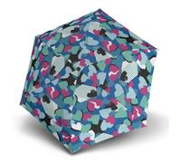 Knirps US.050 Ombrello antipioggia ultra leggero e sottile con apertura manuale e chiusura - Ombrello compatto per zaino - Ombrello antivento da viaggio per adulti - Ombrello retrattile diametro 90 cm