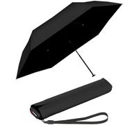 Knirps ombrello US.050 Ultra Light Slim Manual Heatshield Black/Black nero