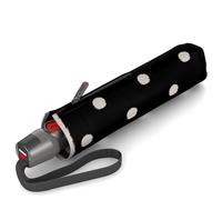 Knirps T.200 M Duomatic - Ombrello tascabile Regenschirm (dot art black)