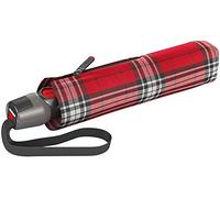 Knirps T.200 Ombrello tascabile Duomatic 28 cm check red navy (953201-5191)
