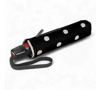 Knirps T.200 Ombrello tascabile Duomatic 28 cm dot art black (953201-4901)
