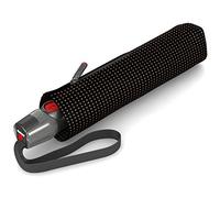 Knirps T.200 Medium Duomatic Watson Tobacco Ombrello classico, 94 cm, Marrone (Tobacco)