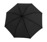 Knirps Timber Stick Ombrello a bastone 109 cm nero