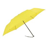 Ombrello tascabile Knirps Ultra US.050 Slim Manual - Ultra leggero e piatto - Resistente alle tempeste - Antivento - 21 cm - Giallo