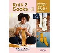 Safiyyah Talley Knit 2 Socks in 1 (Copertina rigida)