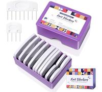 Knit Blockers Box, ferri da pettine, blocchi per maglieria, set di bloccanti per maglieria, accessori per uncinetto, pettini di bloccaggio a maglia