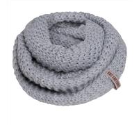 Knit Factory - Alex Sciarpa ad Anello - Light Grey