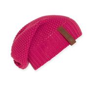 Knit Factory - Coco Berretto Lavorato a Maglia - Fuchsia - One Size