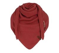 Knit Factory - Coco Sciarpa a Triangolo - Baked Apple - 190x85 cm