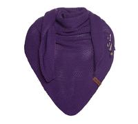 Knit Factory - Coco Sciarpa a Triangolo - Purple - 190x85 cm