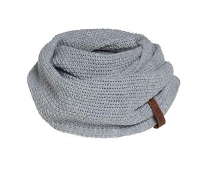 Knit Factory - Coco Sciarpa ad Anello - Light Grey