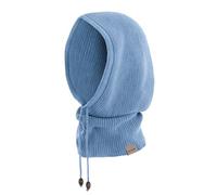 Knit Factory - Evy Sciarpa con cappuccio - Crystal Blue - One Size