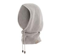 Knit Factory - Evy Sciarpa con Cappuccio - One Size | Sciarpa in maglia con cappuccio da donna - Berretto e sciarpa in uno - Morbidezza e calore - Misto lana