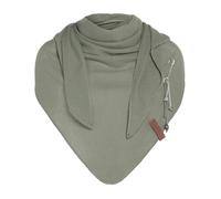 Knit Factory - Lola Sciarpa a Triangolo - Urban Green - 190x85 cm