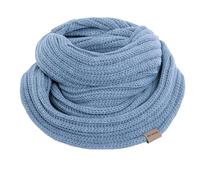 Knit Factory - Nica Sciarpa ad Anello - Crystal Blue - One Size