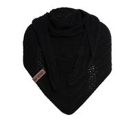 Knit Factory - Sally Sciarpa a Triangolo - Black - 220x85 cm