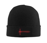Knit Hat Jesus Cross And Vintage Leggero Cappello Lavorato Morbido Cuffia da Notte per All'Aperto Bici Sci