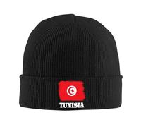 Knit Hat Tunisia Flag Pratico Cappello Lavorato Traspirante Berretto Beanie per Sci Moto Bici
