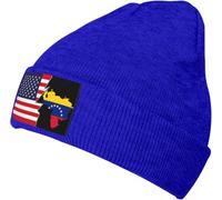 Knit Hat Venezuela Terrain Map And America Elasticizzato Cappello Lavorato Leggero Cappello A Cuffia per All'Aperto Donna attività
