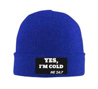 Knit Hat Yes I'm Still Freezing Me 24 7 Unisex Cappello Invernale Traspirante Cuffia da Notte per Uomo Sci Correre