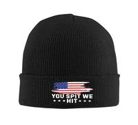 Knit Hat You Spit We Hit Moda Cappello Running Elasticizzato Cuffia da Notte per Bici attività Chemio