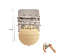 Knit Patch Kit, Portable Patch Darning Kit, Patchwork Weaving Tool Set for Quickly Sewing Repair, Sewing (14-stitch)