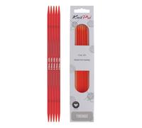 Knit Pro - Ferri a doppia punta da maglia, 15 cm x 3,50 mm, multicolore