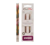 Knit PRO Symphonie - Punte intercambiabili per Ferri circolari, 100 mm, Diverse Misure 3.75