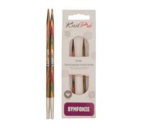 Knit PRO Symphonie - Punte intercambiabili per Ferri circolari, 100 mm, Diverse Misure 4.0